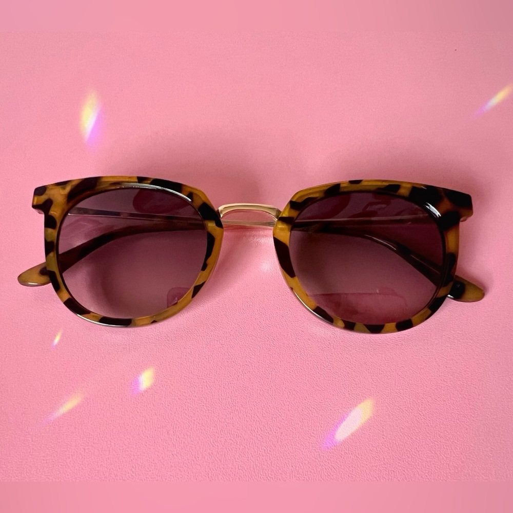 Tortoise and Gold Tehari Sunglasses